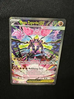 Pokemon Mega Zygarde EX Holo 310 HP Fighting Card 120/088 English TCG - Image 1