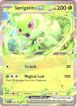 Sprigatito ex Holo Promo SV: Scarlet & Violet Promo Cards 087 NM - Image 1