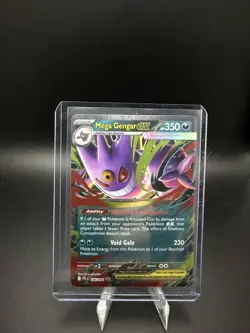 Mega Gengar ex 056/094 Phantasmal Flames Double Rare Pokemon Card - Image 1