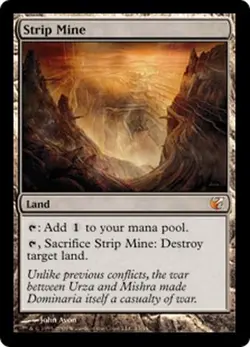 Mine des Morts-Terrains FOIL / PREMIUM - FTV : Exiled Strip Mtg From the vault - Image 1