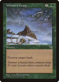 Winter's Grasp / Dauerfrost - TEMPEST - englisch (fine -) *1997* destroy Land - Image 1