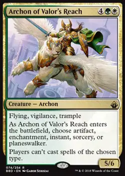 MTG ARCHON OF VALOR's REACH EXC - - BBD - MAGIC - Image 1