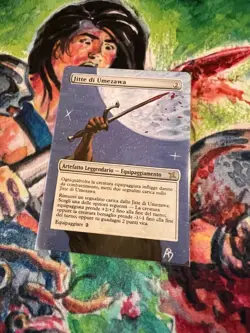 JITTE DI UMEZAWA / UMEZAWA'S JITTE MTG MAGIC THE GATHERING FULL ARTWORK - Image 1