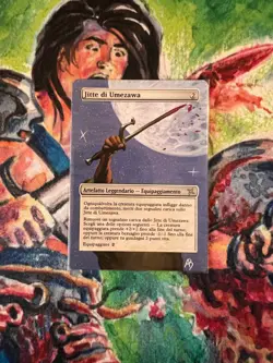 JITTE DI UMEZAWA / UMEZAWA'S JITTE MTG MAGIC THE GATHERING FULL ARTWORK - Image 2