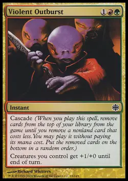 MTG VIOLENT OUTBURST EXC - ESPLOSIONE VIOLENTA - ARB - MAGIC - Image 1