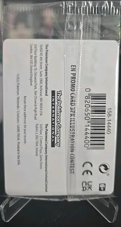 2022 Pokemon Illustration Contest Bulbasaur Arcanine Greninja Promos SEALED SET - Image 2