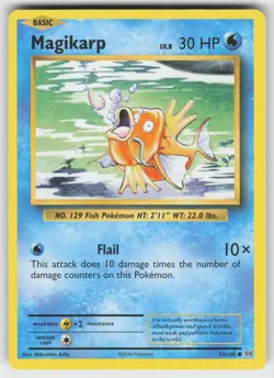 Magikarp Common XY - Evolutions 33/108 Pokemon - Image 1