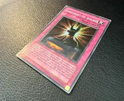YUGIOH JUDGEMENT OF ANUBIS SECRET RARE 1ST EDITION DCR-105 NM - Image 2