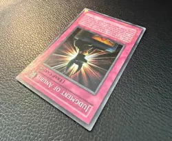 YUGIOH JUDGEMENT OF ANUBIS SECRET RARE 1ST EDITION DCR-105 NM - Image 4