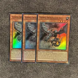 Yugioh - Ancient Gear Wyvern (Super Rare) (1st Edition) - SR03-IT003 ITALIAN - Image 1