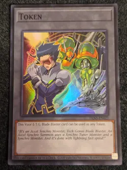 Yugioh TKN5-EN021 SR Token (Vizor and T.G. Blade Blaster) NM | Supreme Darkness - Image 1