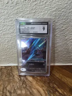 CGC 9 Duskull 068/064 AR Night Wanderer sv6a Japanese Pokemon Card - Image 1