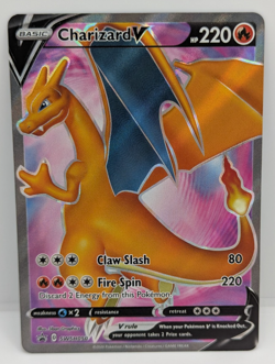 Charizard V SWSH050 SWSH: Sword & Shield Promo Cards Holo LP Pokemon - Image 1