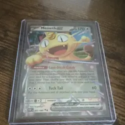 The Pokemon Company Meowth EX Holo Rare POR 062/088 170HP English - Image 3