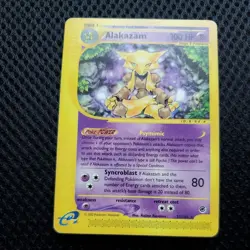 Pokemon TCG- Alakazam RARE E-reader 033/165 Expedition Base Set- Regular - Image 1