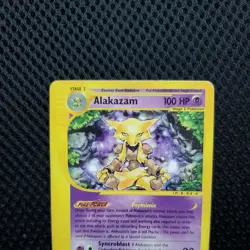 Pokemon TCG- Alakazam RARE E-reader 033/165 Expedition Base Set- Regular - Image 3