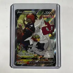 Pokemon Duraludon V & VMAX Rainbow Rare 198/203 219/203 Evolving Skies - NM - Image 3