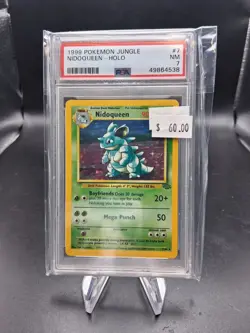 1999 Pokemon Jungle Nidoqueen Holo PSA 7 - Image 1