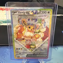 Pokemon TCG Eevee ex Sv: Prismatic Evolution SPC Promo 174 - Image 1