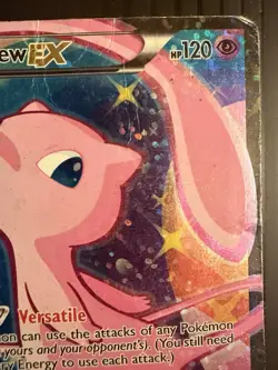 Mew EX (Full Art) RC24/RC25 Legendary Treasures: Radiant Collection Holo DMG - Image 3