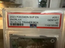 Pokemon TCG Snorlax 151 Elite Trainer Box - Image 2