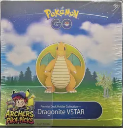 SEALED-DRAGONITE VSTAR PREMIER DECK HOLDER BOX COLLECTION-POKEMON-SHIPPING INCL - Image 1