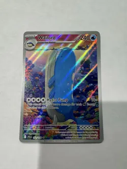 Pokemon TCG SV-Journey Together Wailord #162/159 Illustration Rare - Image 1