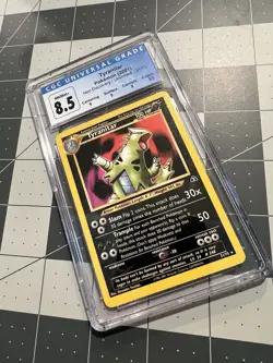Pokemon TCG CGC 8.5 Tyranitar 31/75 Neo Discovery non-holo Unlimited 2001 NM - Image 1