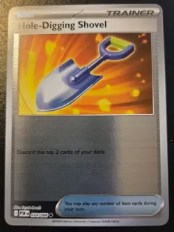 Hole-Digging Shovel 074/088 Reverse Holo Common Perfect Order Pokemon TCG - Image 1