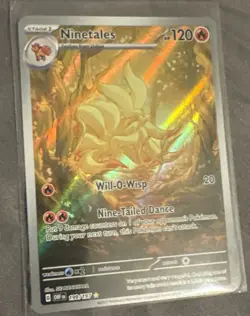 Ninetales 199/197 Pokemon TCG Scarlet Violet Obsidian Flames Near Mint - Image 3