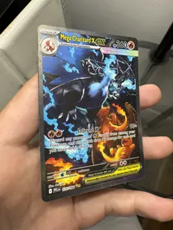 Pokemon TCG Mega Charizard X ex 125/094 Phantasmal Flames Holo SIR - Image 4
