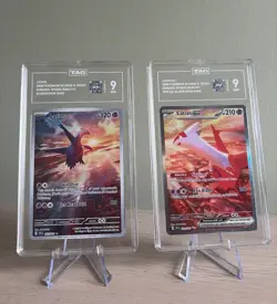 TAG 9 SET of Latios 203 IR & Latias ex 239 SIR - Surging Sparks Pokemon TCG - Image 1
