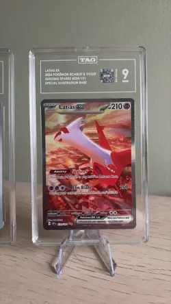 TAG 9 SET of Latios 203 IR & Latias ex 239 SIR - Surging Sparks Pokemon TCG - Image 3