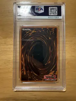 YUGIOH 1ST ED EOJ-EN004 DESTINY HERO DREADMASTER ULTRA PSA 8 NM-MT - Image 2