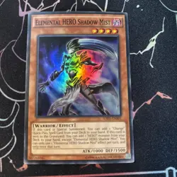 Elemental HERO Shadow Mist SDHS-EN001 Structure Deck: HERO Strike Unlimited NM - Image 1