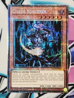 YUGIOH MP25-EN019 Chaos Sorcerer Starlight Rare 1ST EDITION - Image 1