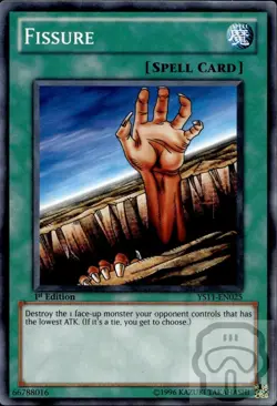Fissure YS11-EN025 Starter Deck: Dawn of the Xyz Yu-Gi-Oh 1st Edition NM/M - Image 2