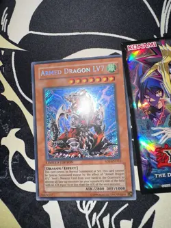 Yugioh Armed Dragon LV7 SD1-ENDE1 Secret Rare Limited 145 💎NM💎 - Image 1