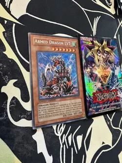 Yugioh Armed Dragon LV7 SD1-ENDE1 Secret Rare Limited 145 💎NM💎 - Image 3