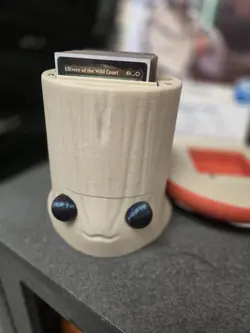 MTG Commander Deck Box 3D Printed, Holds 100 Sleeved Cards Mushroom With Storage - Image 4