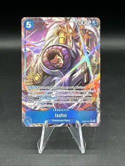 One piece TCG OP14 Issho Alt Art The Azure Sea's Seven English - Image 1