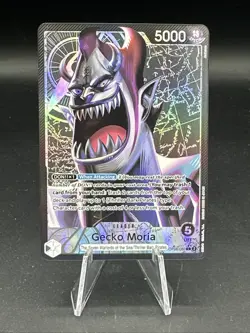 One Piece Card Game Gecko Moria Alternate Art OP06-080 Leader Rare NM English - Image 1