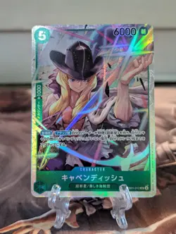 One Piece TCG Cavendish EB01-012 Super Rare SR Japanese - Image 1