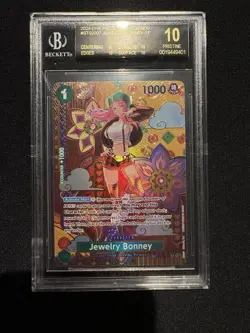 Jewelry Bonney SP SEC ST02-007 OP08 Alt Art One Piece BGS 10 BLACK LABEL - Image 1