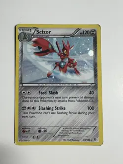 Pokemon TCG Scizor Holo Rare Card Boundaries Crossed 94/149 - Image 1
