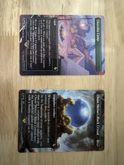 MTG Final Fantasy Scene Card Bundle (Noctis, Chocobo Camp, And Chaos Shrine) - Image 2