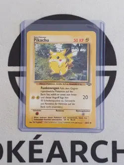 Pokemon Karte Pikachu 60/64 Dschungel Set Jungle Pokemon Deutsch - Image 1