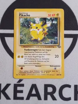 Pokemon Karte Pikachu 60/64 Dschungel Set Jungle Pokemon Deutsch - Image 2