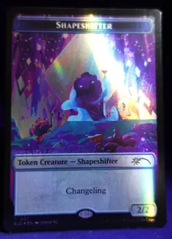 Shapeshifter Token - MTG - 1907 Double Rainbow Foil Secret Lair Drop -SLD- NM - Image 1