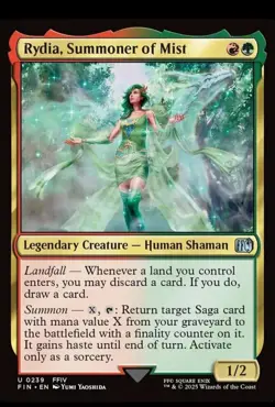 Rydia, Summoner of Mist FIN 239 Uncommon MTG - Image 1